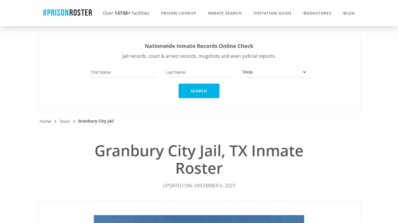 Granbury City Jail, TX Inmate Roster - Prisonroster